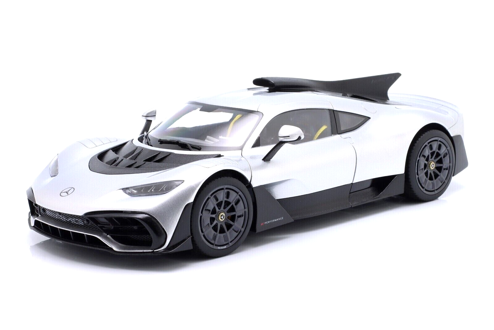 1/18 Mercedes-Benz AMG ONE Silver Diecast Model by NZG 1/18 Mercedes-Benz AMG ONE Silver Diecast Model by NZG