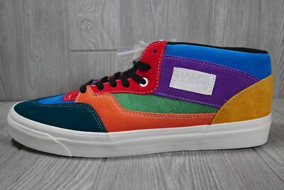 Vans Half Cab 33 Dx 30th Anniversary Multi Color Skate Limited Ed Shoes Mens 13