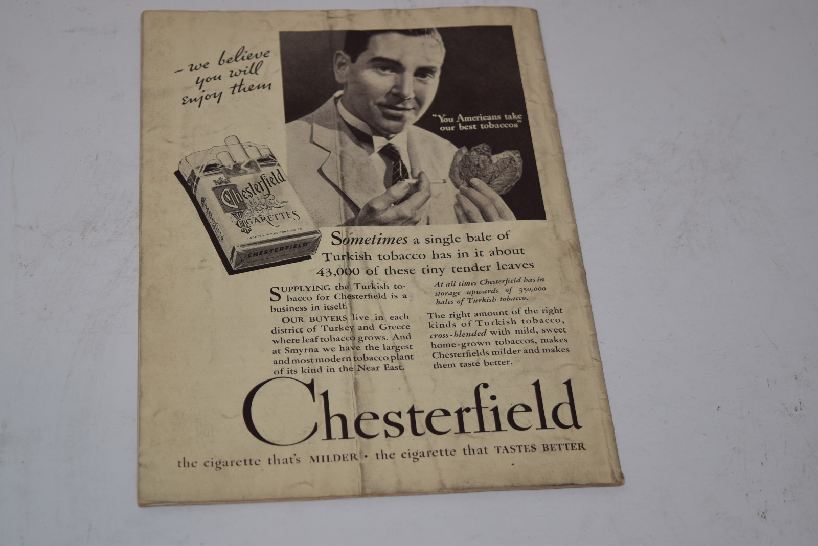 Vintage 1934 Theatre Playbill - 
