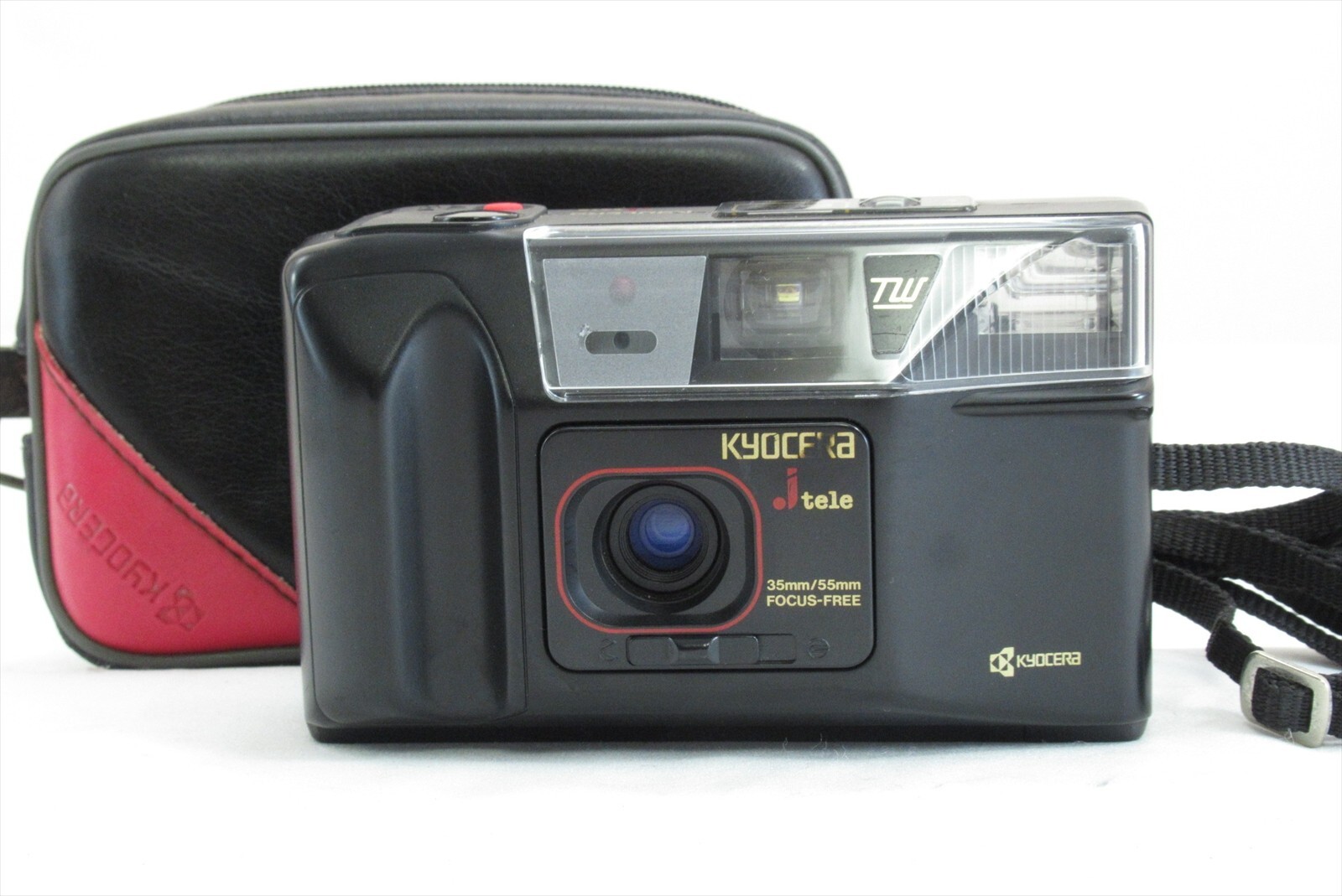 RARE!!】Kyocera J tele Point & Shoot 35mm film Camera w