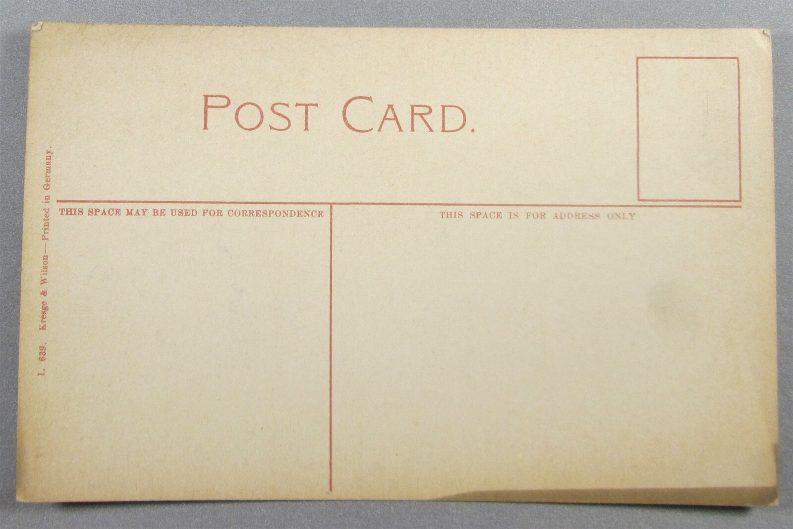 McKinley Monument, Columbus OH Postcard Dated 1907 (#6502)