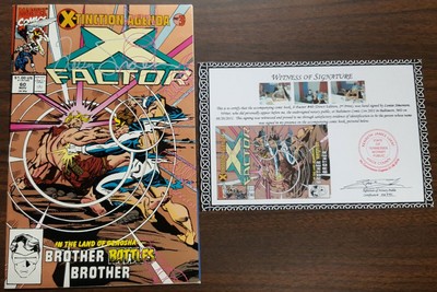 X-Factor (1986) #55 - 69 SIGNED Simonson Portacio Thibert Mignola Lee Notarized