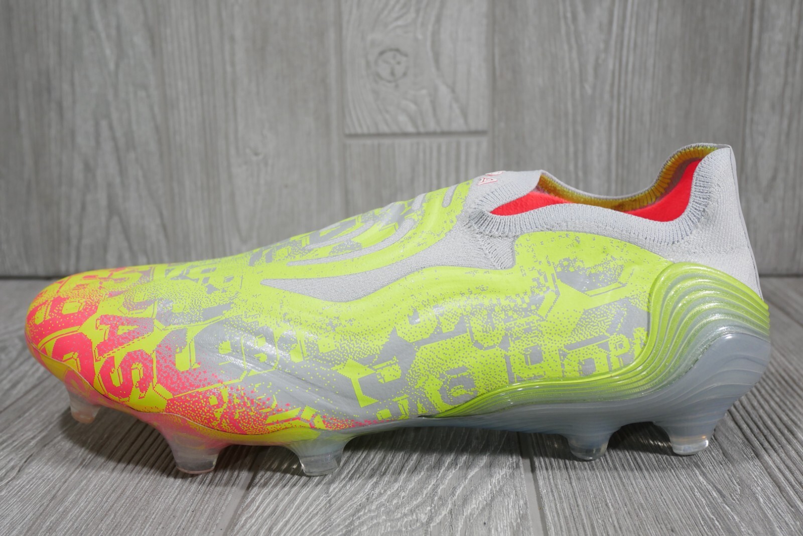 adidas Copa Sense+ FG Soccer Cleats Clear Onyx Solar Yellow adidas Copa Sense+ FG Soccer Cleats Clear Onyx Solar Yellow