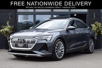 2021 Audi e-tron 55 S line Sportback Auto quattro 5dr 95kWh