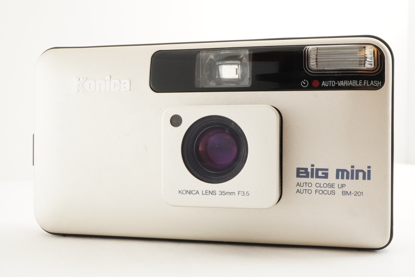 Konica Big Mini BM-201 Point & Shoot Film Camera from Japan