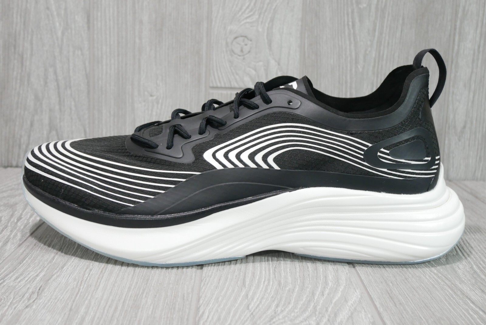 New APL Streamline Running Shoes Black White Athletic Mens