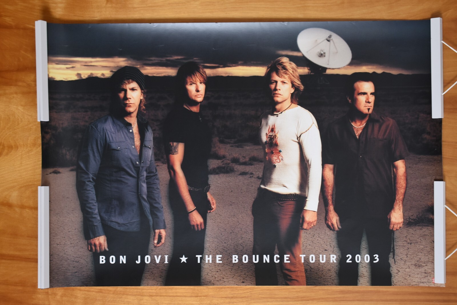 BON JOVI 2006 BOUNCE ツアーパンフ BON JOVI 2006年 日本ツアーポスター チケット半券付き - メルカリ
