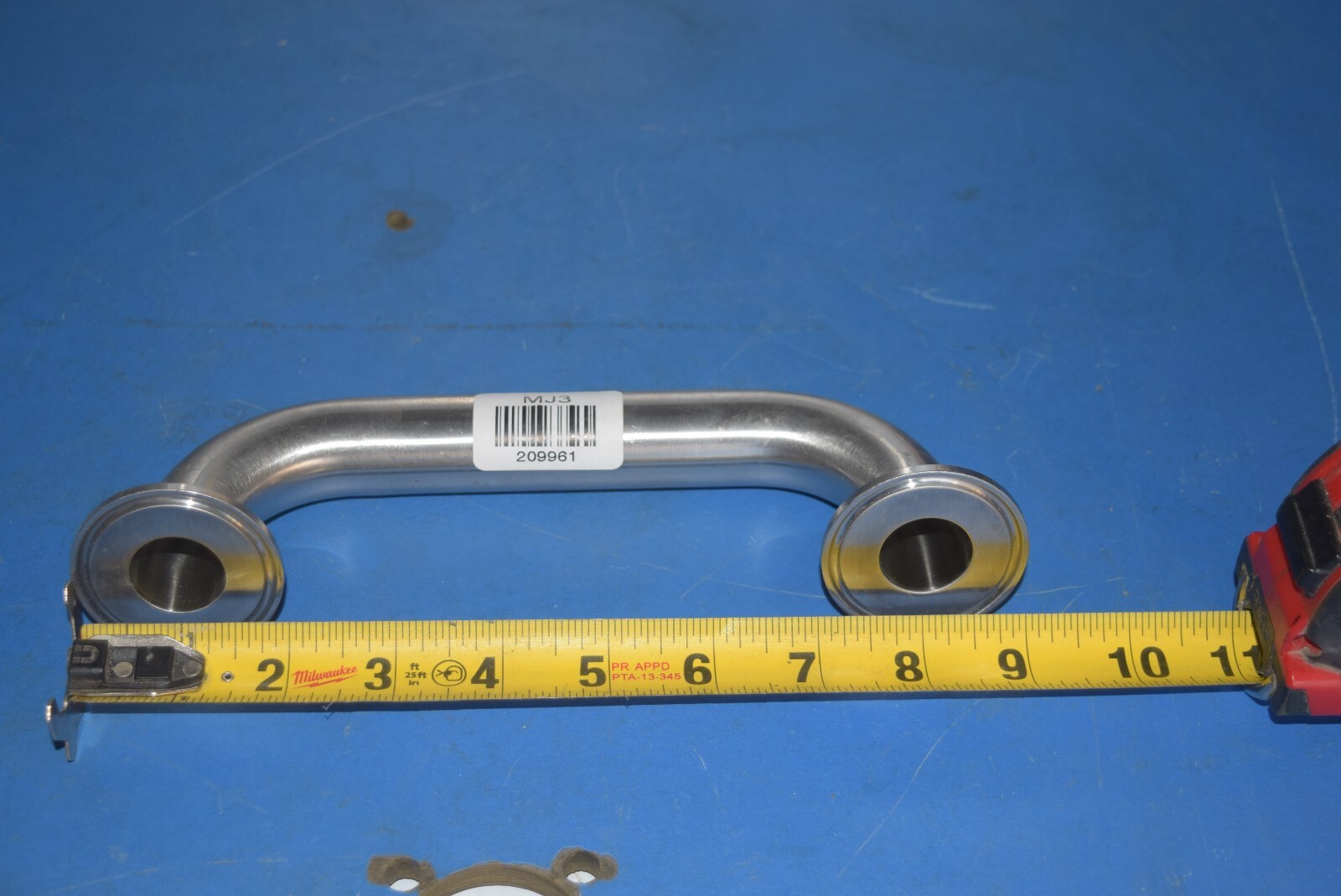 r Sanitary stainless steel tube (U shape) Unknown part