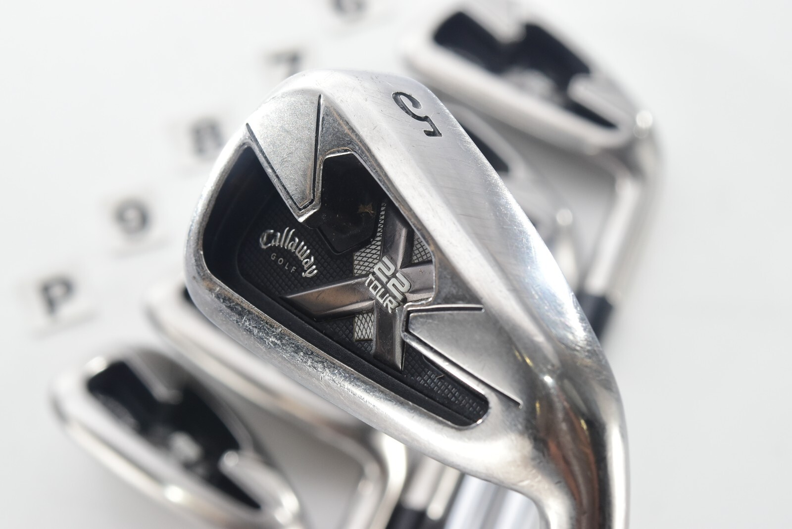 Callaway X22 Tour 9 Iron Stiff Steel Shaft Lamkin Grip Callaway X22 Tour 9 Iron Stiff Steel Shaft Lamkin Grip