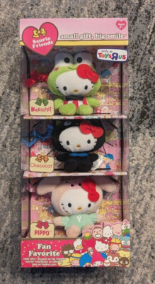 New Sanrio Friends 50th Anniversary Fan Favorite Plush Set Toys R Us Exclusive 