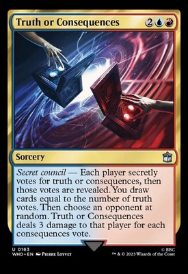 Truth or Consequences Foil - WHO - Mtg Card #17O