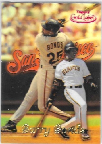 1999 Topps Gold Label - Barry Bonds #99