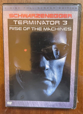 Terminator 3: Rise of the Machines DVD, 2003, 2-Disc Set, Full Screen New Sealed
