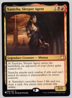 Xantcha, Sleeper Agent 050/307 Non Foil The List Reprints MTG Near Mint