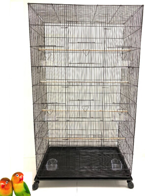55'' X-Large Bird Flight Sugar Glider Cage For Finches Budgies Aviaries Lovebirds