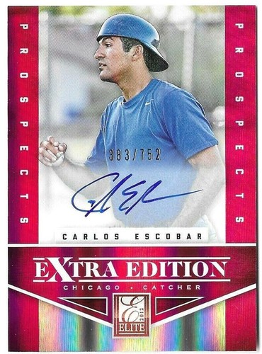 2012 Elite Extra Edition - Carlos Escobar #190