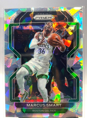 2021-22 Panini Prizm Marcus Smart Ice #43 Boston Celtics Trading Card