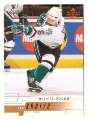 2000-01 Upper Deck NHL Hockey Base Singles (Pick Your Cards)