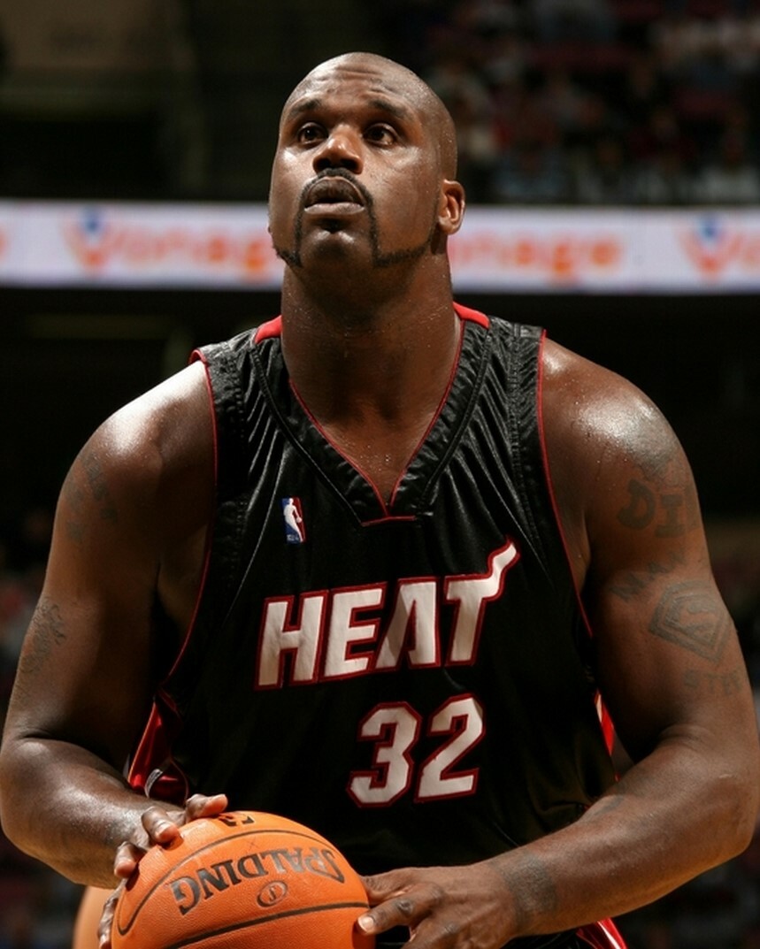 NBA シャキールオニール　Shaquille O'Neal SHAQ HEAT SHAQUILLE O'NEAL 8X10 PHOTO MIAMI HEAT BASKETBALL NBA SHAQ
