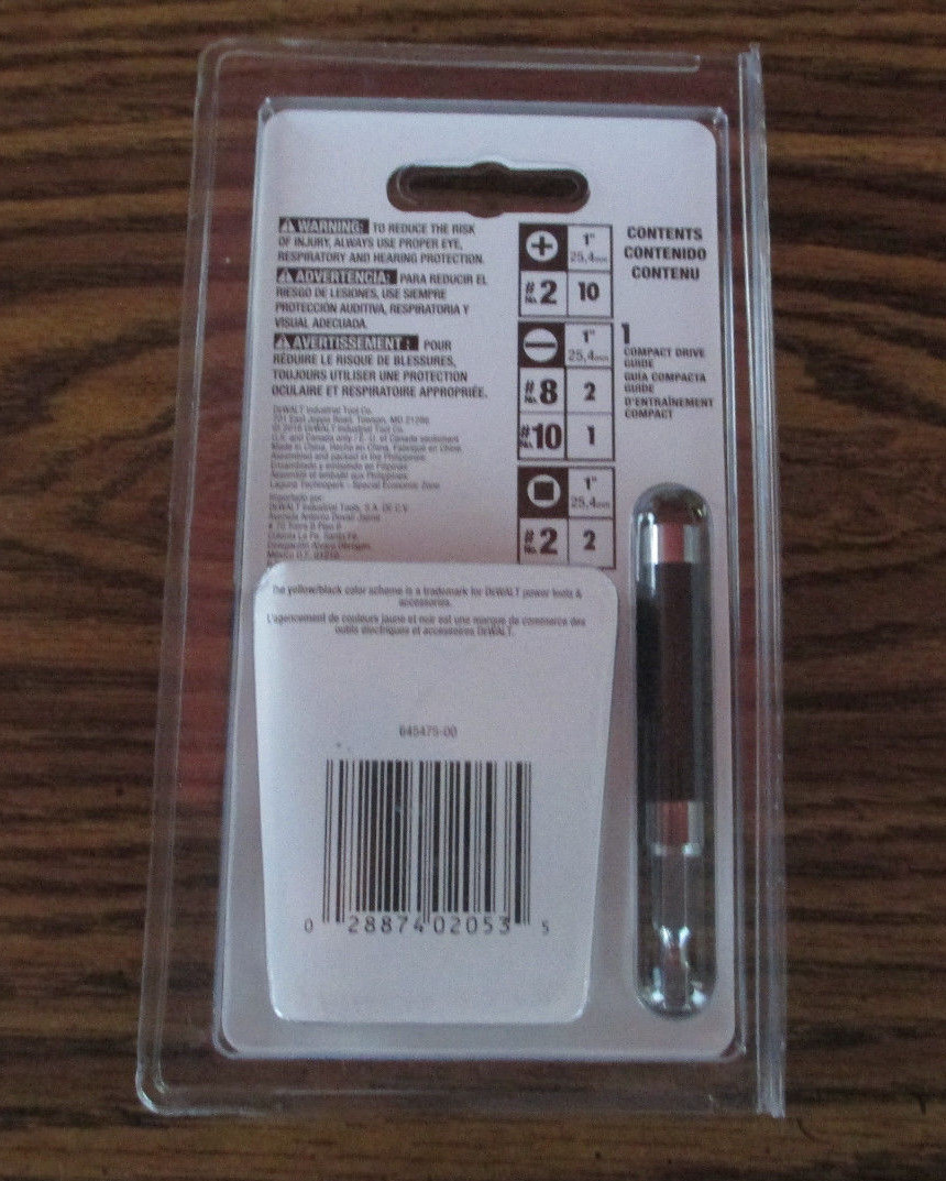 New! DEWALT DW2053 16 Piece Drive Guide Set free shipping