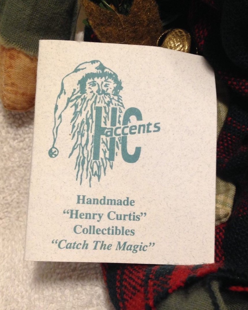 1996 Edward Henry Stephen Curtis HC Accents Catch The Magic Handmade Collectible