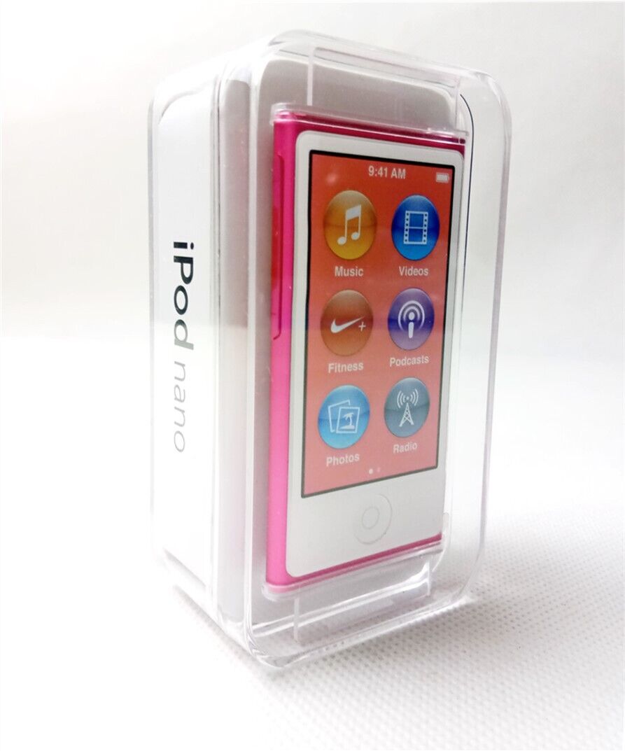 Apple iPod nano 7th Generation Hot Pink 16GB MP3 MP4 Player Apple iPod nano 7th Generation Hot Pink 16GB MP3 MP4 Player