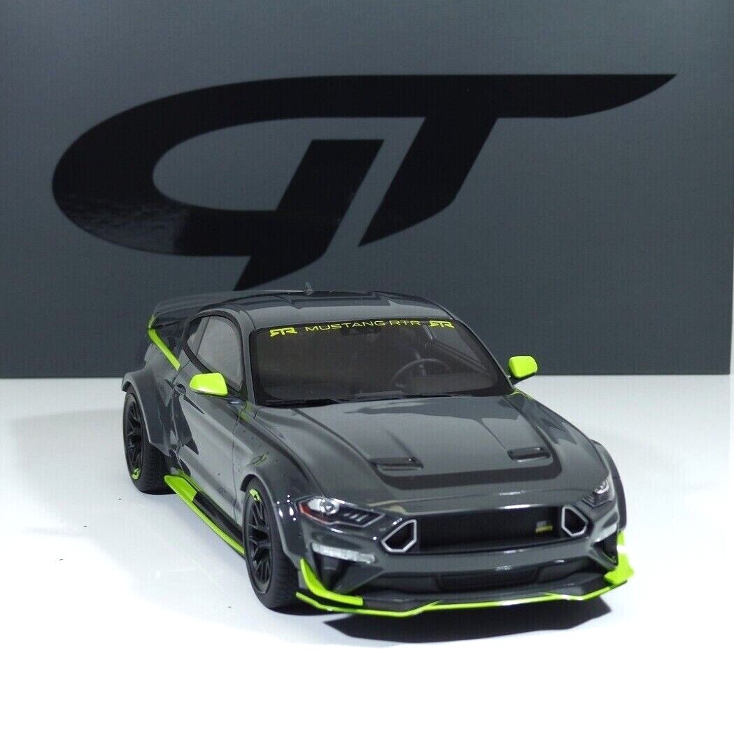 US Car Ford Mustang RTR SPEC 5 10th Anniversary Gray/Green 1