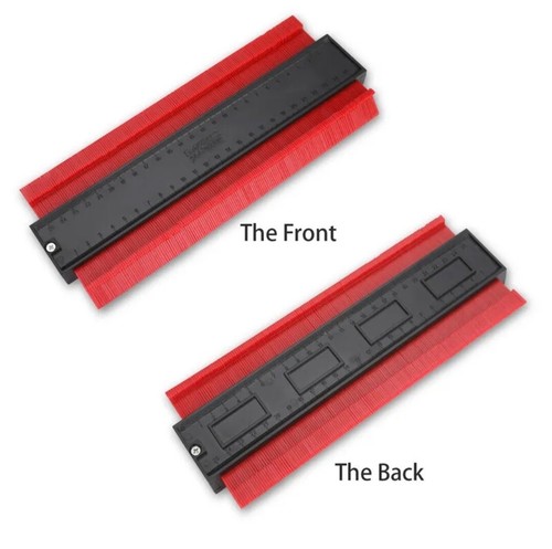 Shape Profile Contour Gauge Plastic Tool Duplicator Irregular Template Tracing