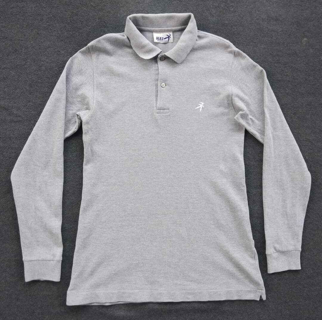 HAI SPORTING GEAR BY ISSEY MIYAKE L/S POLO SHIRT MADE IN