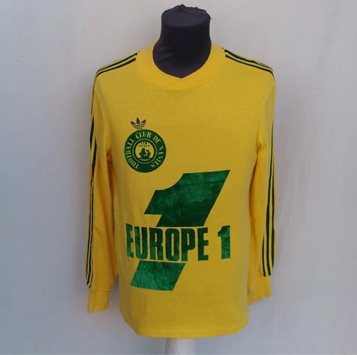 FC Nantes 1977/1979 Away Adidas Football Jersey Long Sleeve