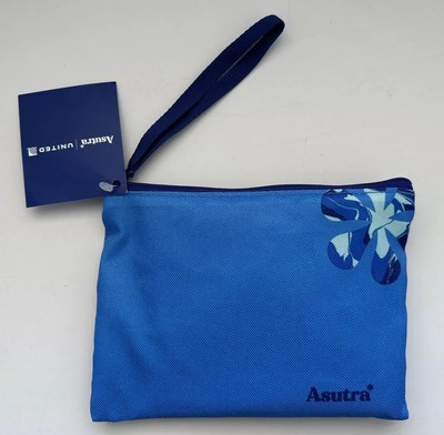 United Polaris Asutra Amenities Zippered Pouch NEW & UNOPENED