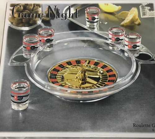 ROULETTE WHEEL Fortune plastic Game Night chance set New home casino