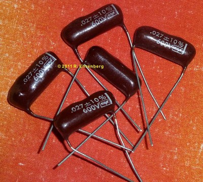 1500pf 1.5nf 0.0015uF 400V Matsushita Polyester Audio Capacitors Made in Japan