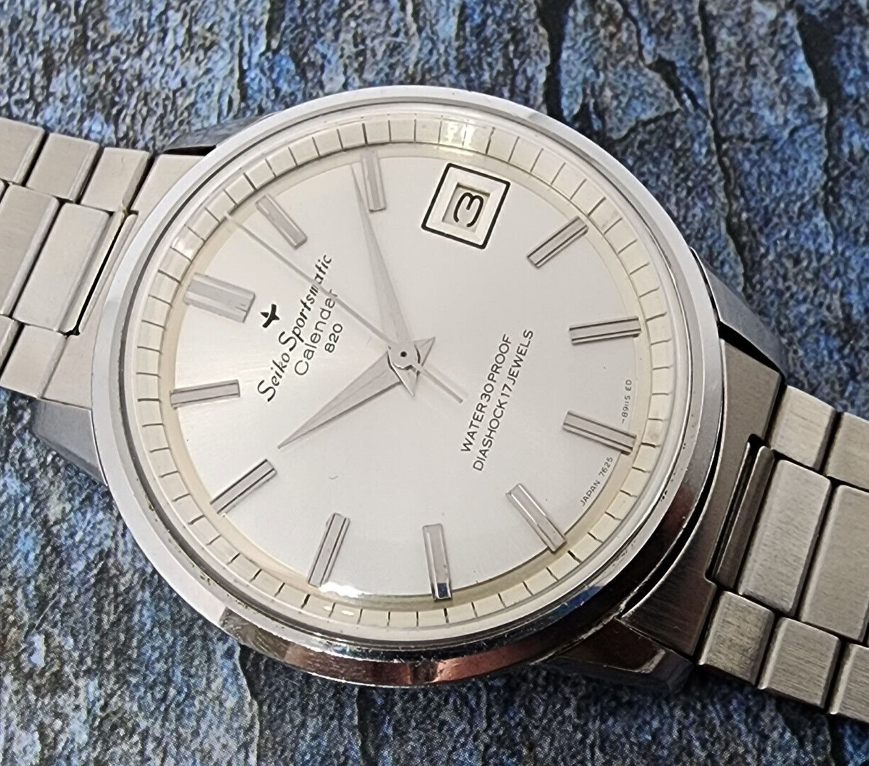 SEIKO】 Seiko Sportsmatic Calendar 820-