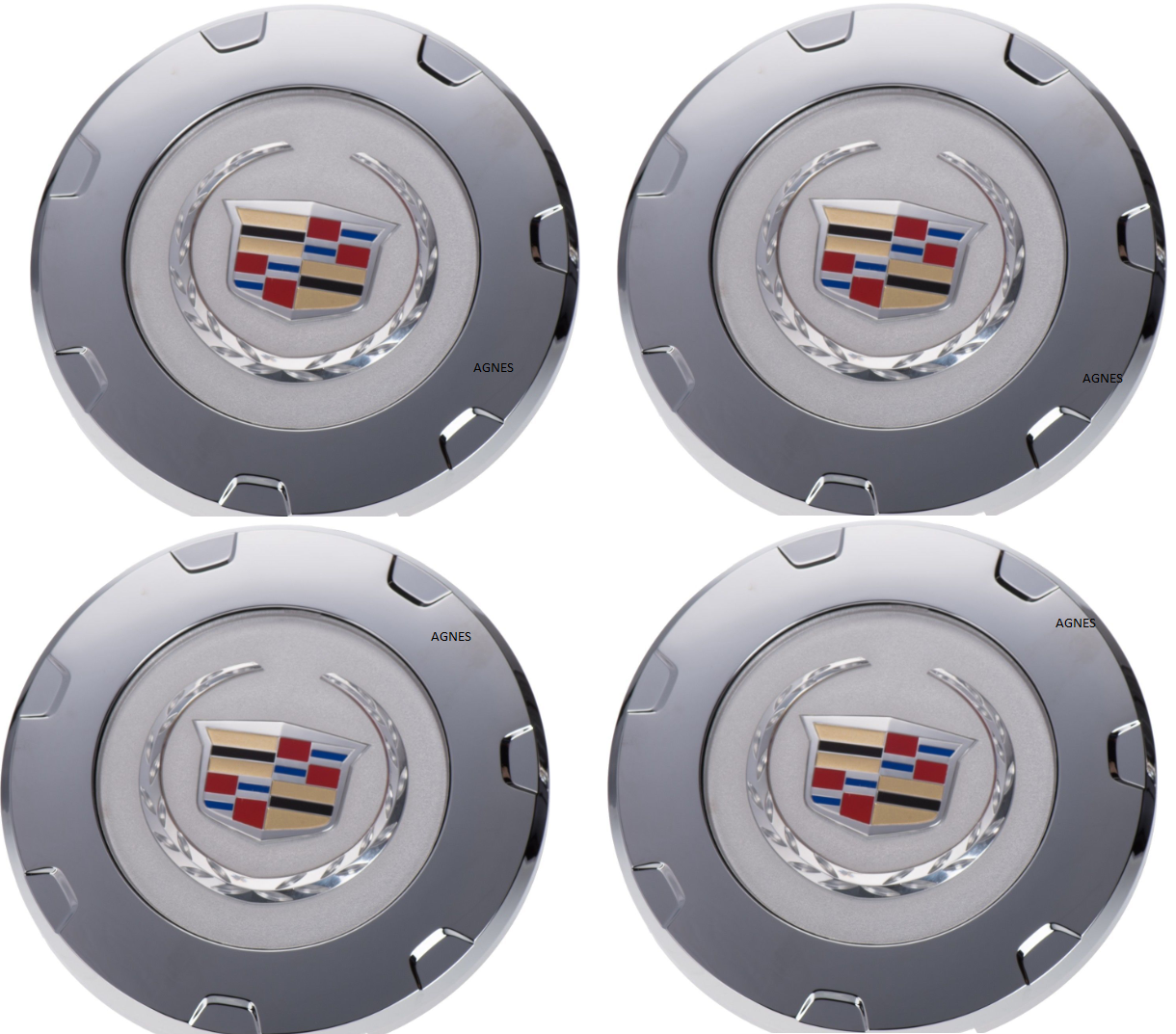 4 PCS NEW GM Cadillac Escalade 22 inch Wheel CENTER CAPS SET 9597355 eBay