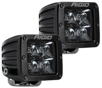 RIGID Industries 202213BLK D-Series PRO Midnight Edition, Spot Optic, Surface Mo