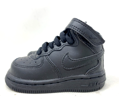 Toddler black top air force ones