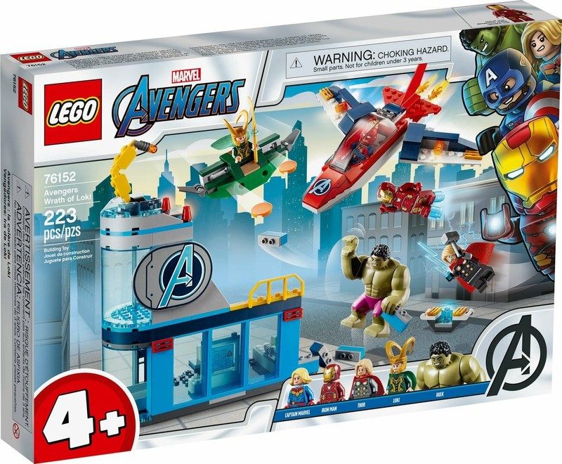 LEGO Marvel Super Heroes 76152 Avengers Wrath Of Loki Hulk Thor