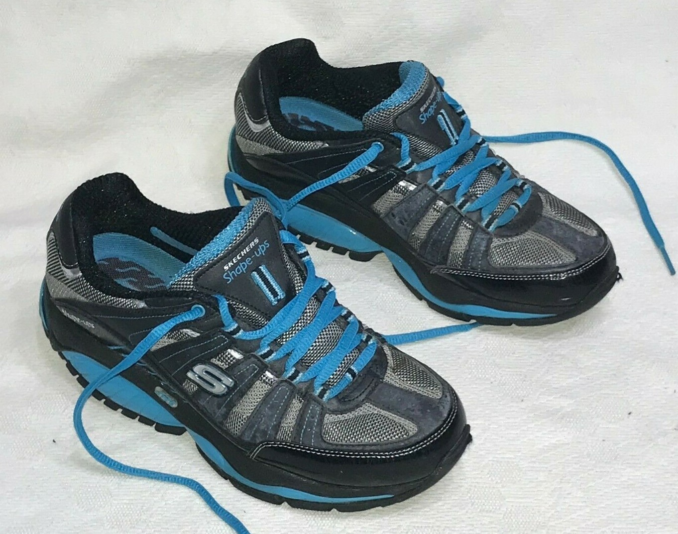 SKECHERS: Shape Up SRt Radius Sock-Fit Running Trainer Sneakers - UK 3 EU 36