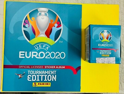 2020 Panini UEFA Euro2020 Tournament Edition 50 Pack -SOFTCOVER Album Empty NEW 