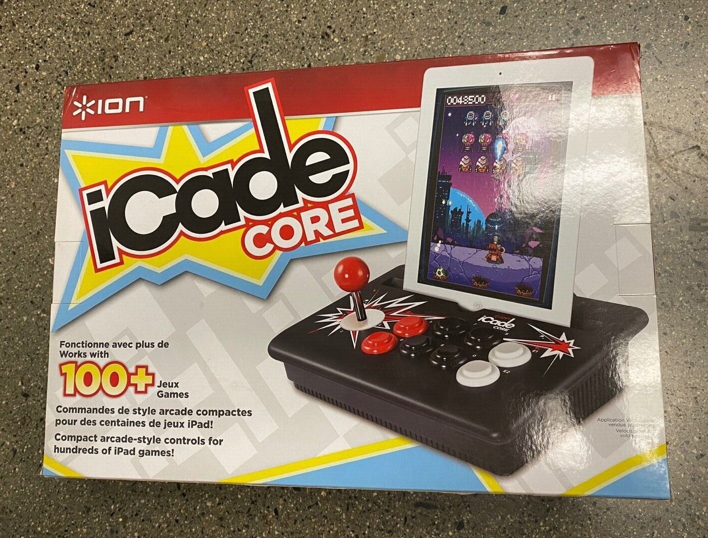 ION ICADE CORE Retro Arcade Joystick Game Controller for