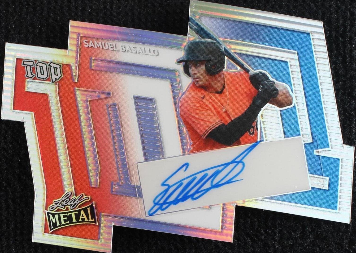 2024 Leaf Metal - Samuel Basallo #T-SB1