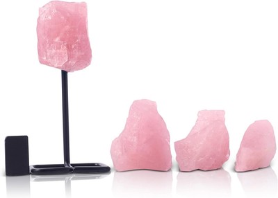 Zodiac Sagittarius Power Crystal Set of 5 Rose Quartz for SELF Esteem Exposure E