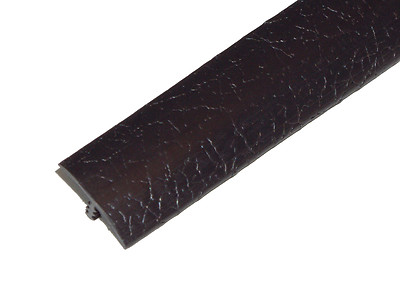 20ft Roll of 3/4" Black Leather Texture Plastic T-Molding for Arcade Game, MAME