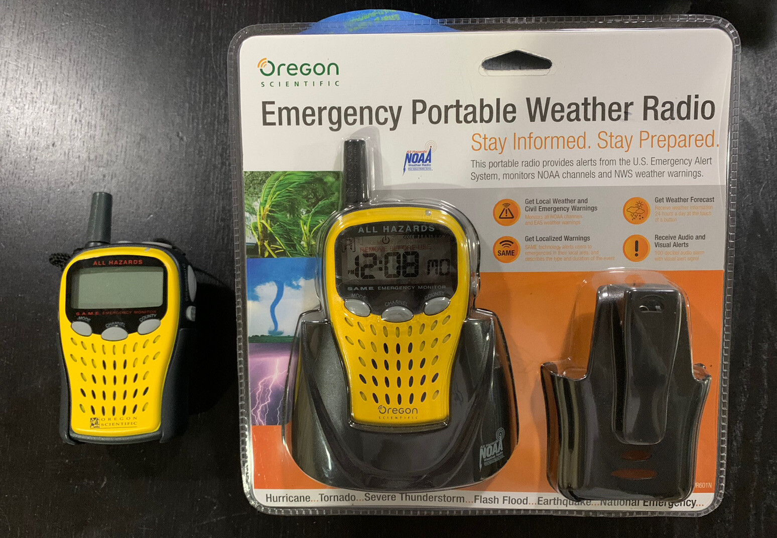 Weather radio. Weather radio