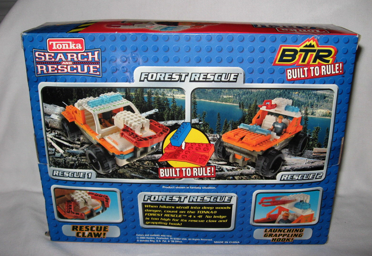 Tonka Search and Rescue Forest Rescue - Hasbro - 8004 - New