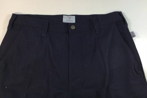 Tyndale FR Flame Resistant Navy Blue Cargo Pants 36x34 12 CAL CAT 2 NFPA 2112