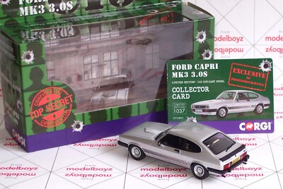 WOW NEW. Corgi VANGUARDS FORD CAPRI MK3 3.0S THE PROFESSIONALS Mint in Box