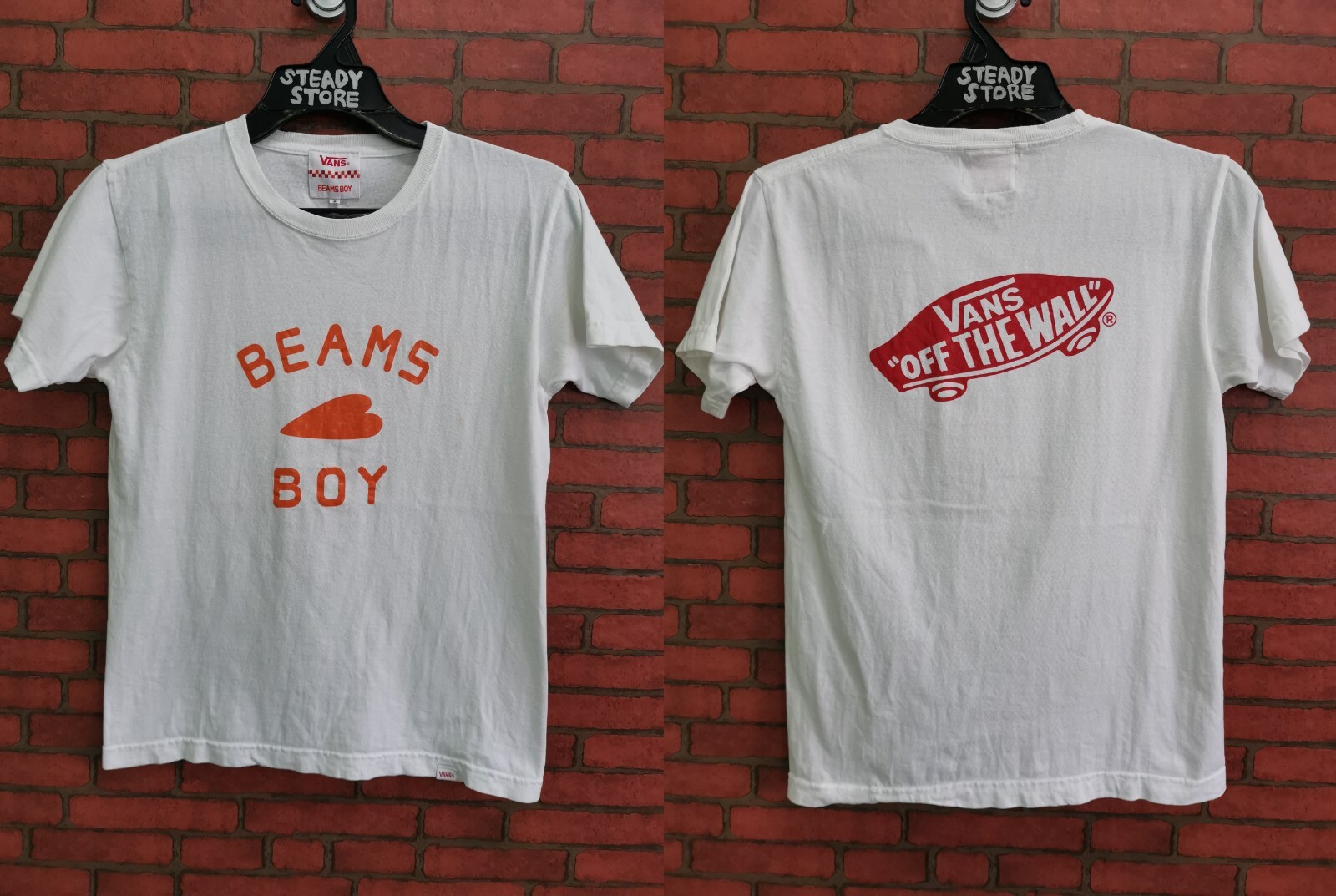 VANS X BEAMS BOY JAPAN WHITE T SHIRT S | eBay