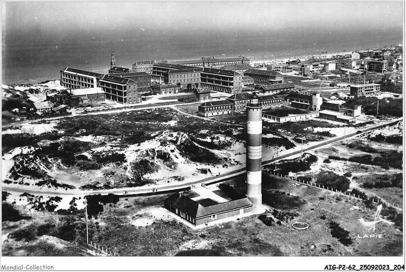 Aigp2-62-0232 - En Avion Au Dessus De Berck-Plage - Le Phare Et L'HÃ´Pital